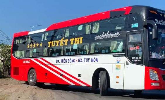 Xe Tuyết Thi (TP.HCM – Phú Yên) ✶ Lịch trình, tổng đài đặt vé xe khách Tuyết Thi