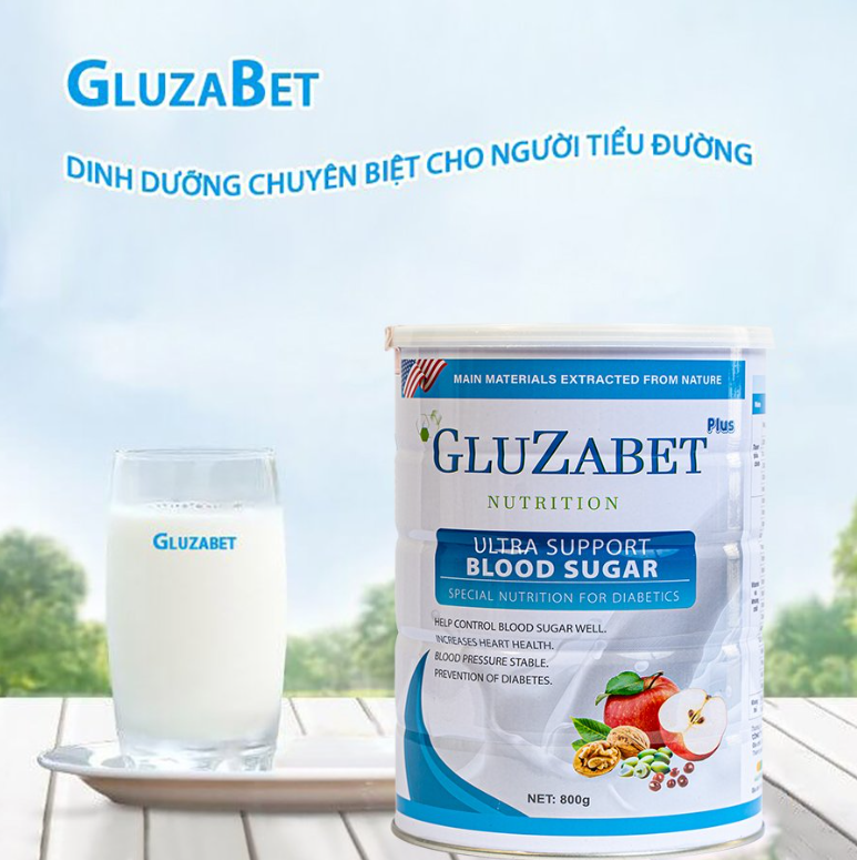 Gluzabet – Sữa tiểu đường dành cho mọi người