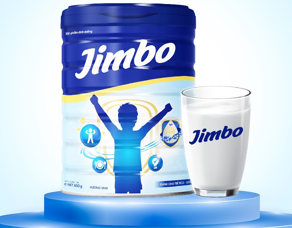 Jimbo Gold – Sữa tăng cân hiệu quả, tăng khả năng hấp thu của trẻ nhỏ