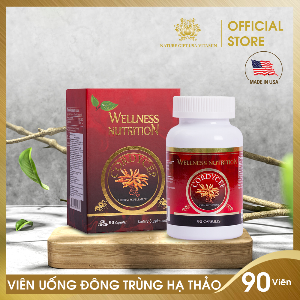 Wellness Nutrition – Viên uống Đông Trùng Hạ Thảo từ Mỹ, giúp bồi bổ sức khỏe